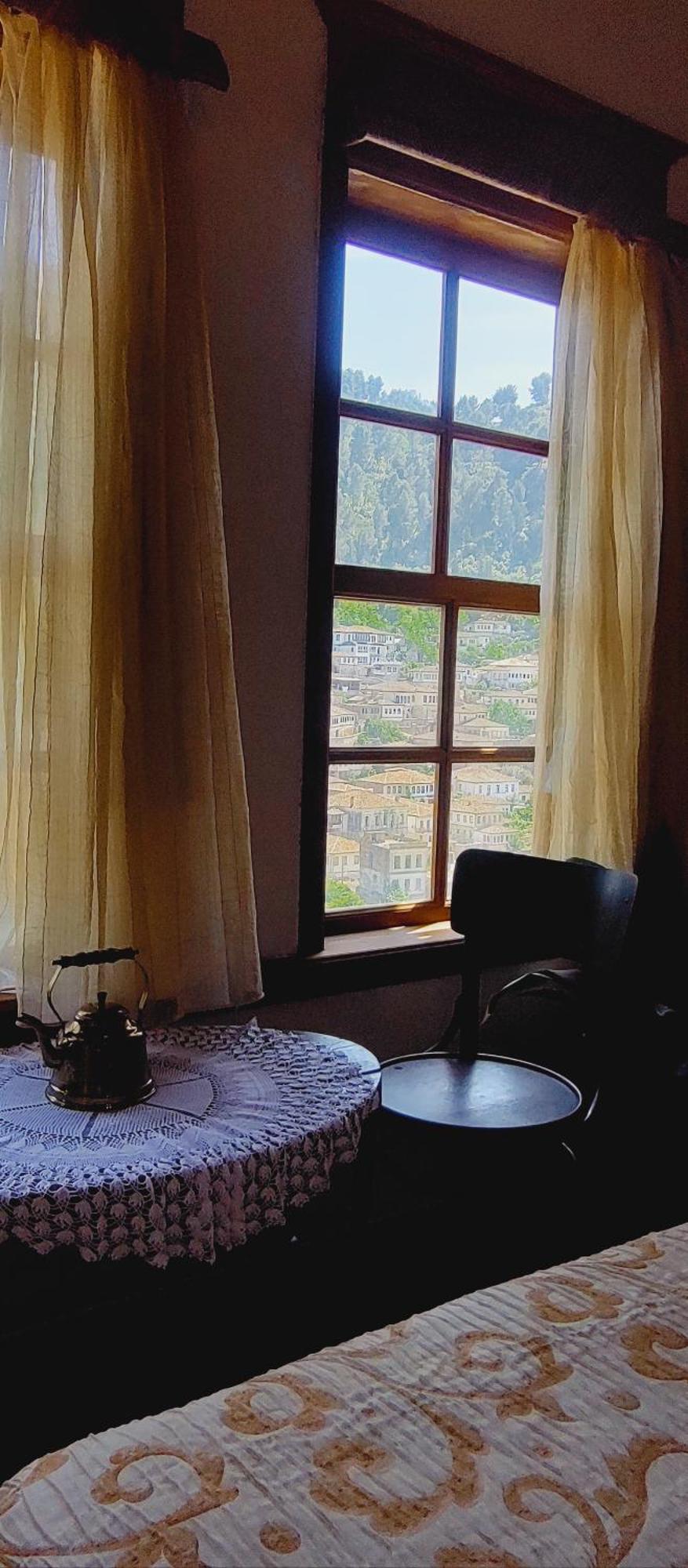 Guest House Panorama Berat Exteriér fotografie